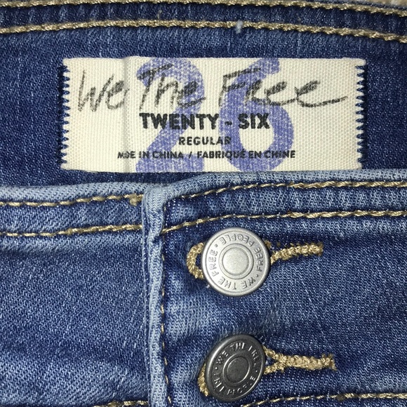 Free people denim midi skirt - Picture 4 of 4